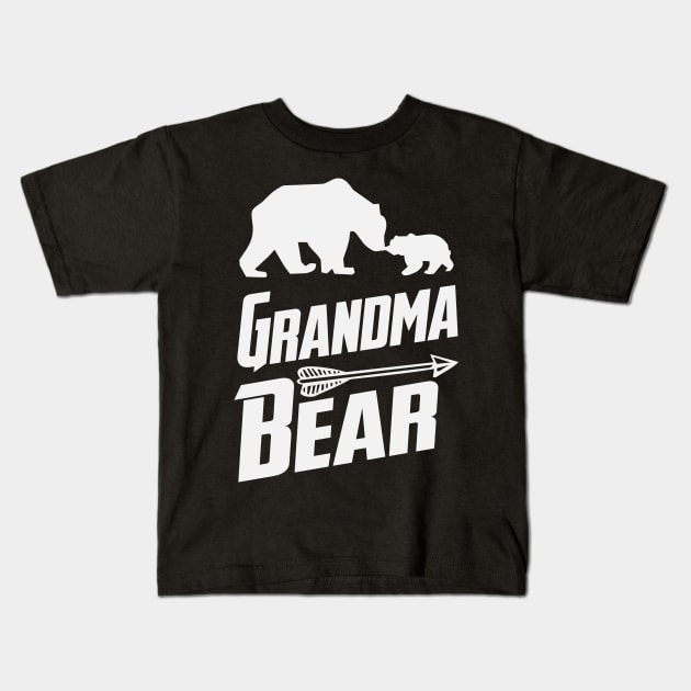 grandma bear Kids T-Shirt by jaml-12